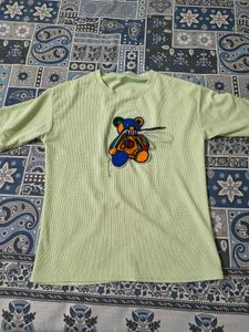 Cute Teddy Bear Graphic T-Shirt