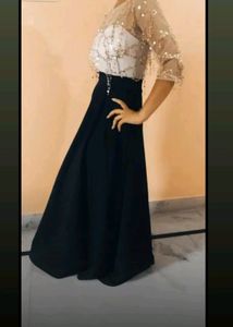 Premium Quality Navy Blue Gown