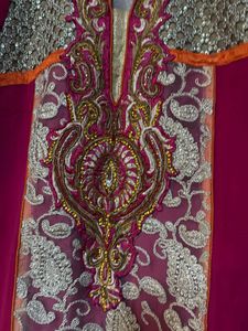 Embroidered Pink Kurta