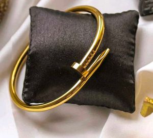 anti-tarnish Gold Nail Bracelet💗✨