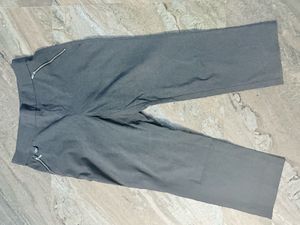 Gray Cropped Pants