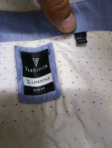 White Dotted Shirt