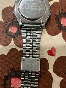 Casio Vintage Digital Watch battery has been compl