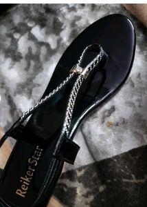 Stylish Black Sandals NEGOTIABLE