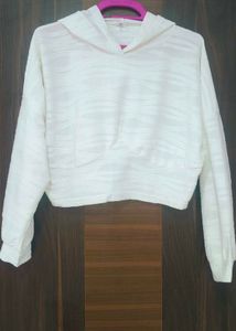 Cute White Hoodie