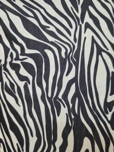 Stylish Zebra Print Cropped Top