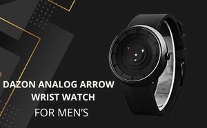Unique Black Dial Men's Watch