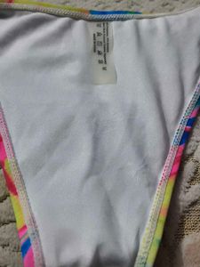 Colorful Tie-Side Bikini Bottoms
