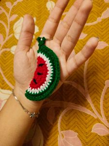 Handmade Watermelon Keychain 🍉