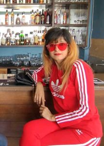 Adidas Red Track Suit
