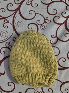 Handmade Baby Beanies Set
