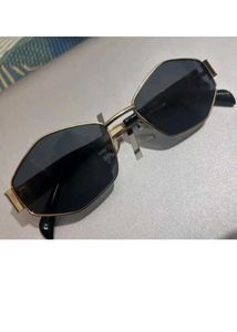 Stylish Gold & Black Sunglasses