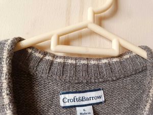 Snowflake Cardigan Sweater