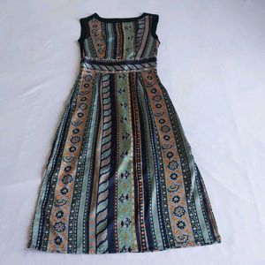 Boho Style Sleeveless Maxi Dress✨️