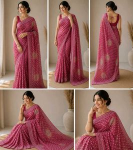 Pink Paisley Print Dupatta