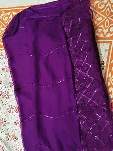Vibrant Purple Embroidered Kurta Set