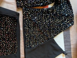 It’s A Black Skirt And Top For Women