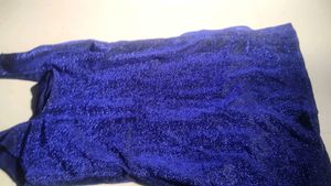 Sparkling Royal Blue Saree
