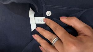H&amp;M Navy Blue Polo Shirt