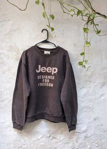 Jeep Graphic Print Crewneck Sweatshirt