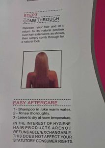 Easy Clip-In Hair Extensions unused  ✨️✨️
