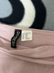 Pink Off-Shoulder Top