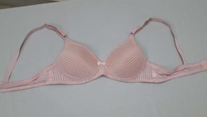 pink colour Soft Padded Bra