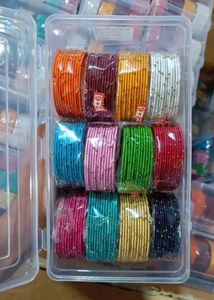 silk thread  Bangle (2 sets ) 24 bangles