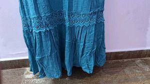 new unused xl Blue Maxi Dress
