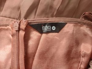 Brown Jumpsuit With straps