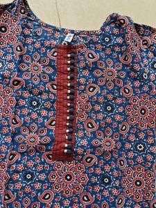 Yufta Cotton Kurta For Women