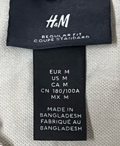 H&amp;M "AROME AMORE" Polo Shirt - Size