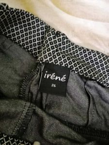 Patterned Casual Pants
