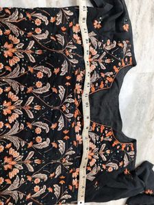 Peplum With Lehenga Chunni