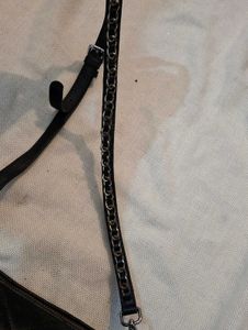 Stylish Black Barrel Handbag
