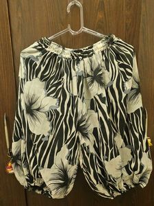 Boho Floral Print Palazzo half Pants