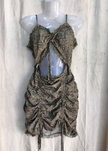 I. Sexy floral ruched bodycon