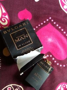 Bvlgari Man in Black Perfume empty bottle