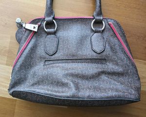 Original Guess Monogram Satchel Bag