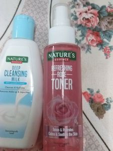 Cleansing Milk And Toner Combo