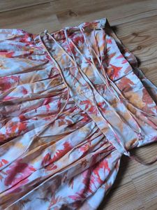 Floral Strapless Summer Dress