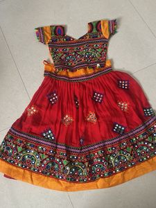 Vibrant Embroidered Lehenga Choli Set