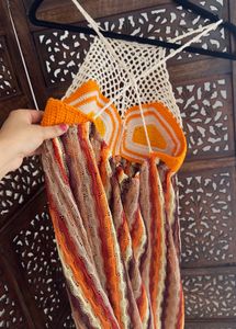 Zara Limited Edition Crochet Bohemian MIDI Dress