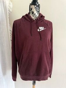 Nike Burgundy Hoodie Small