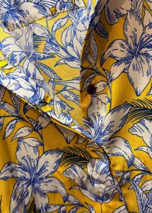 Floral Print Button-Up Shirt