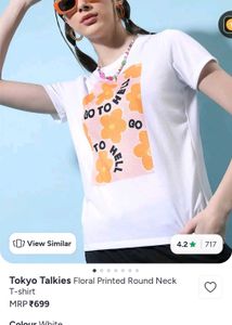 Graphic White T-Shirt