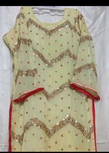 Elegant Yellow Kurta Set with Dupatta