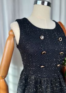 Chic Black Fit &amp; Flare Dress