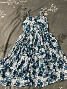 Blue Floral Sundress