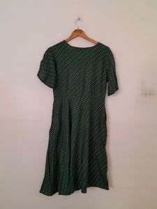 Green Printed Kurta (Women's)